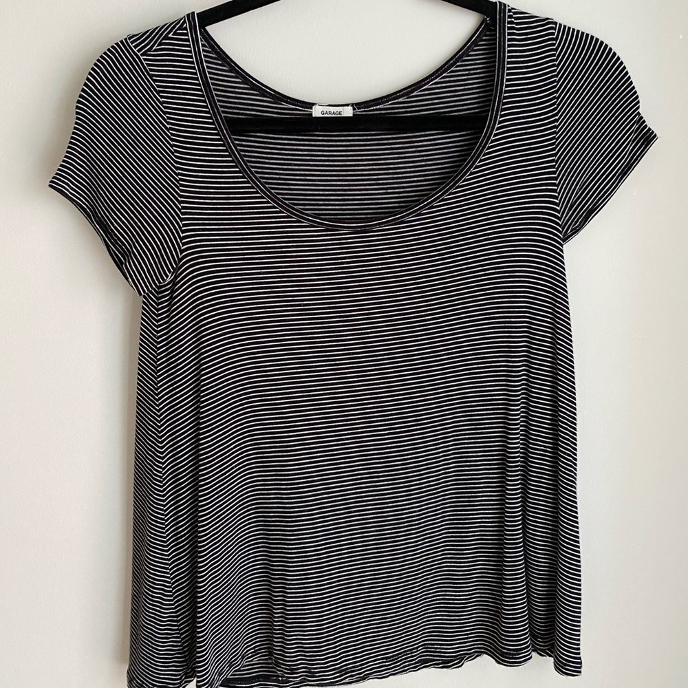 Striped Short Sleeve Shirt